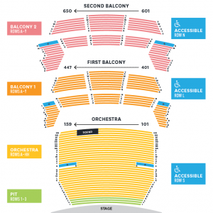 Frozen Austin Bass-Concert Hall Seating Chart